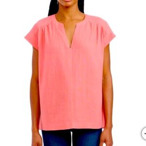 Splendid Linen Blend Top NWT